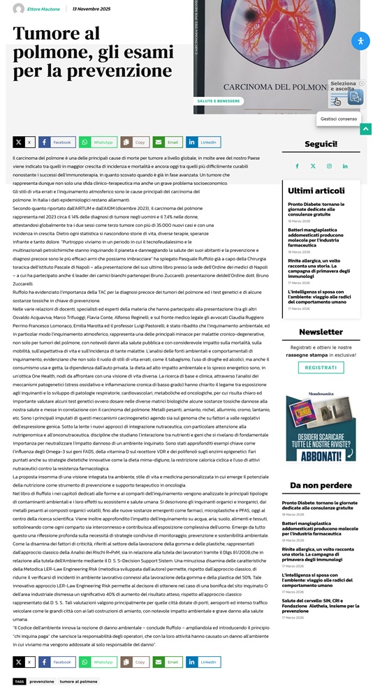 La metodica LER-Law Engineering Risk su Mondosanità